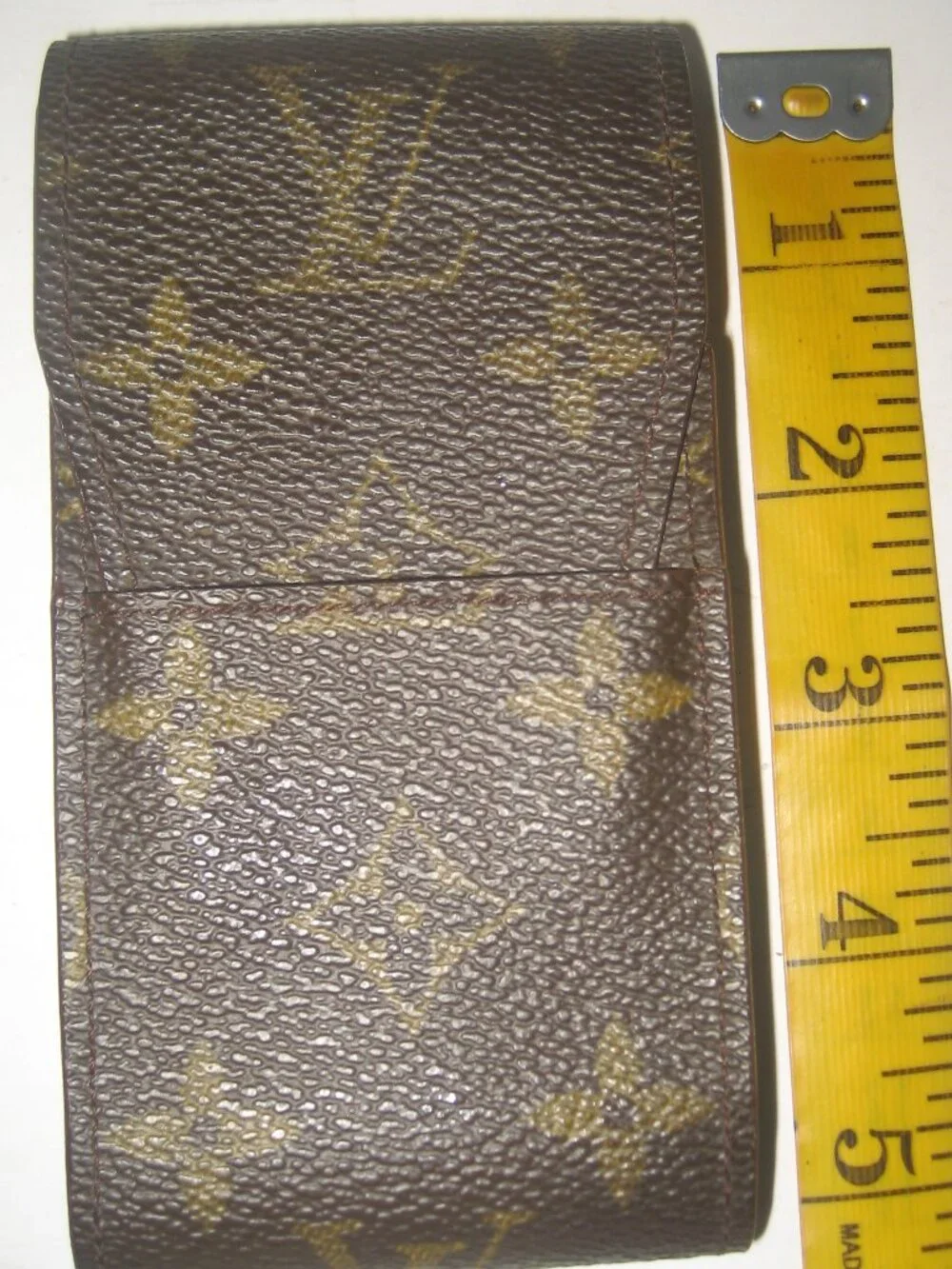 VINTAGE LOUIS VUITTON SLG CIGARETTE / LIP STICK CASE LV MONOGRAM MADE IN FRANCE
